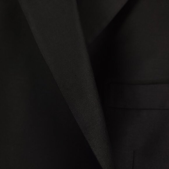 Hart Schaffner Marx Black Sports coat 54R - Picture 15 of 16